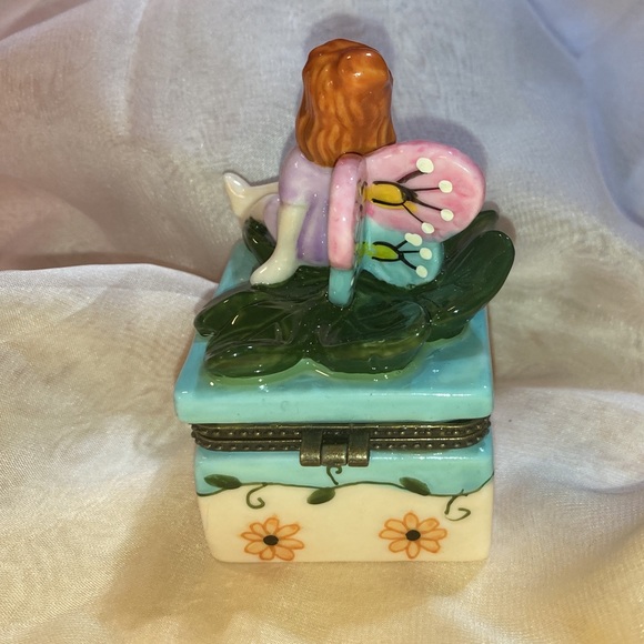 NEW TOOTH FAIRY CERAMIC TRINKET BOX - UNSIGNED  - NEW WITHOUT TAG - Picture 5 of 10